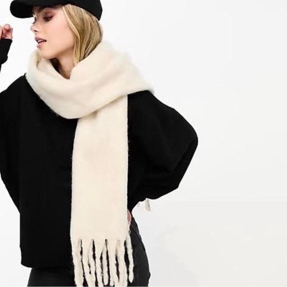 Urban Outfitters Cream Scarf
